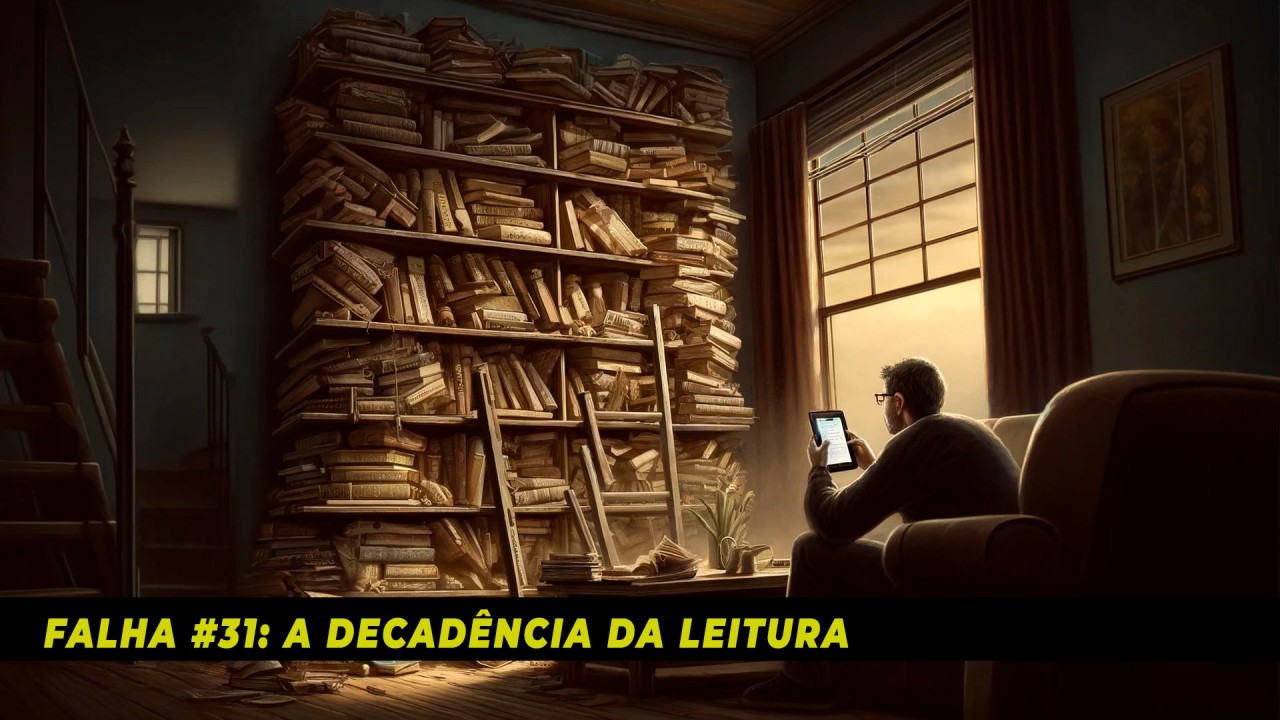 Falha #31: leitores são oficialmente minoria no Brasil